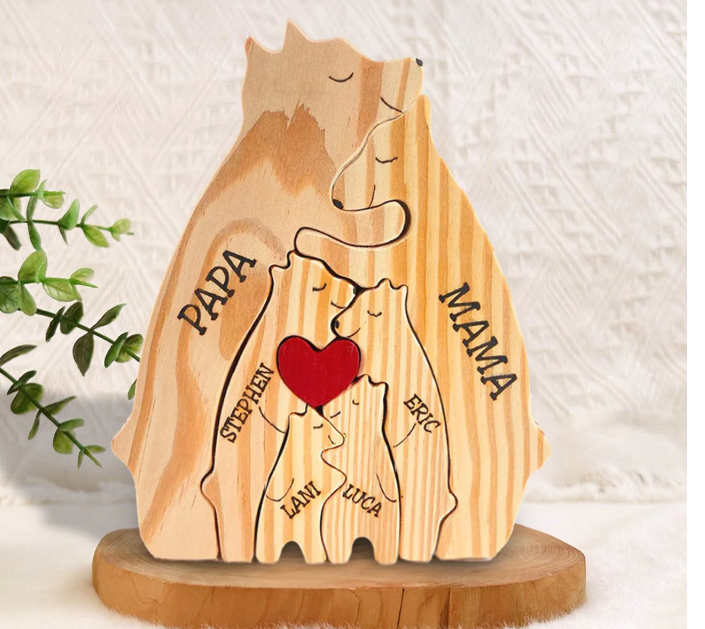 handcrafted-family-wooden-bears-family-puzzle-personalized-wooden