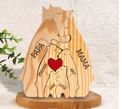 handcrafted-family-wooden-bears-family-puzzle-personalized-wooden
