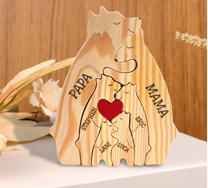 handcrafted-family-wooden-bears-family-puzzle-personalized-wooden